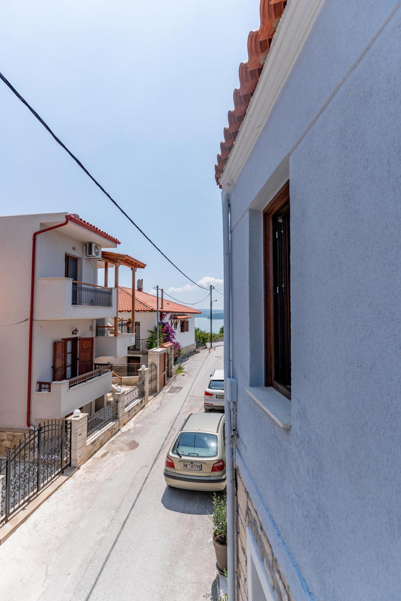 Ikia Katsani Villa Афитос Екстериор снимка